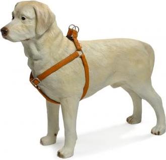 Beeztees  Hondentuig - Mac Leather - Bruin - 50-75 cm