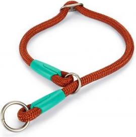 Beeztees Nikra - Halsband Hond - Lichtbruin - 50 cm x 10 mm afbeelding