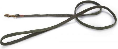 Designed by Lotte Velura - Hondenriem - Fluweel - Groen - 120cmx10mm afbeelding