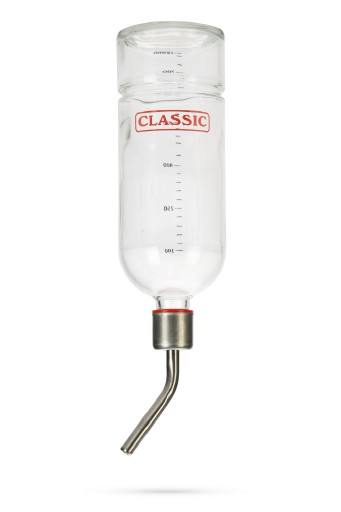 Classic Drinkfles - Knaagdier - Glas - L - 750 ml