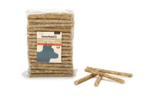 Beeztees Thai Munchy Kauwstaafjes - 100 x 10 cm - 865 gram - Naturel