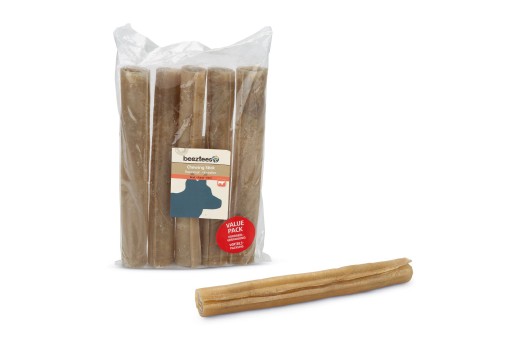 beeztees kauwstaaf - hondensnack - voordeel - 24,5 cm - 5st