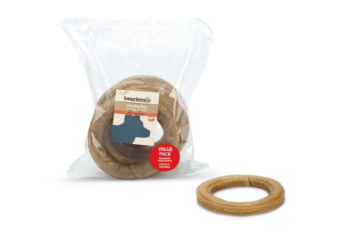 Beeztees kauwring voordeelverpakking 5 stuks dia 15 cm