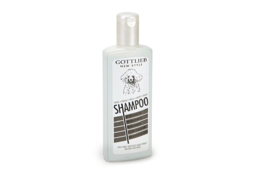 gottlieb poedelshampoo grijs/zwart - hondenshampoo - 300 ml