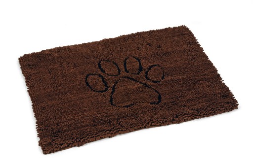 Dirty Dog Droogloopmat - Hond - Bruin - 88x68 cm