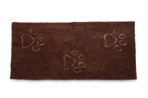 Dirty Dog Droogmatloper - Hond - Bruin - 152x76 cm