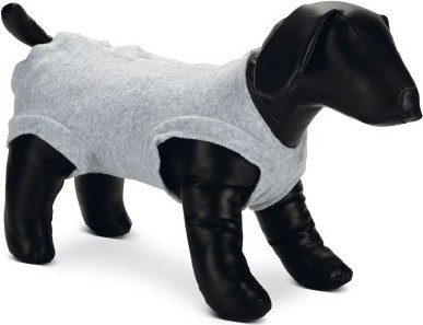 Beeztees Bescherm Bodysuit - Hond - Grijs - 56x66 cm afbeelding