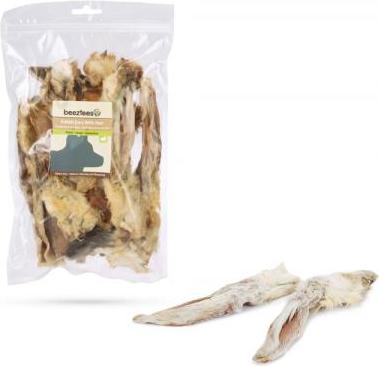 Beeztees Konijnenoren met Haar - Hondensnack - 200 gram