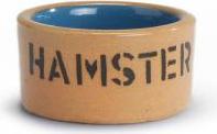 Beeztees - Hamstervoerbak - Keramiek - Blauw"Beige - 7,5 cm