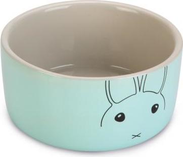 Beeztees Konijnenbakje Joela - Knaagdier - Keramiek - Grijs"Mint - Diam.
