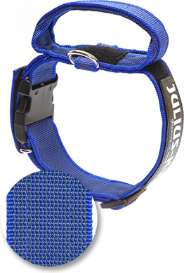 Halsband Met Beveiligingssluiting - Blauw - 40mm x 38-53cm afbeelding