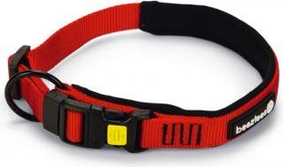 Beeztees Parinca Premium - Hondenhalsband - Nylon - Rood - 35-40 cm x 20 mm afbeelding