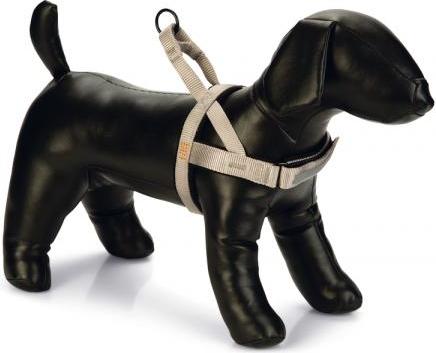 Beeztees Parinca Premium Comfort - Hondentuig - Nylon - Lichtgrijs - 82- 105 cm x 30 mm