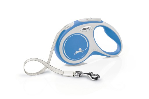Afbeelding Flexi Rollijn New Comfort - Blauw - S - 5 m door K-9 Security dogs