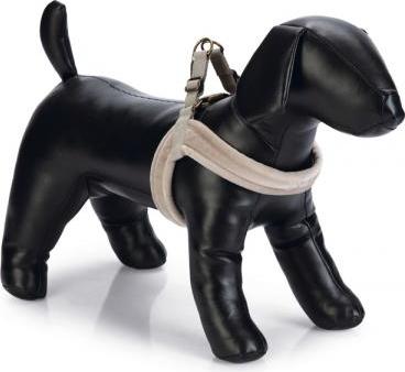 Designed by Lotte Velura - Hondentuig - Grijs - XXS - 15 mm x 36 cm