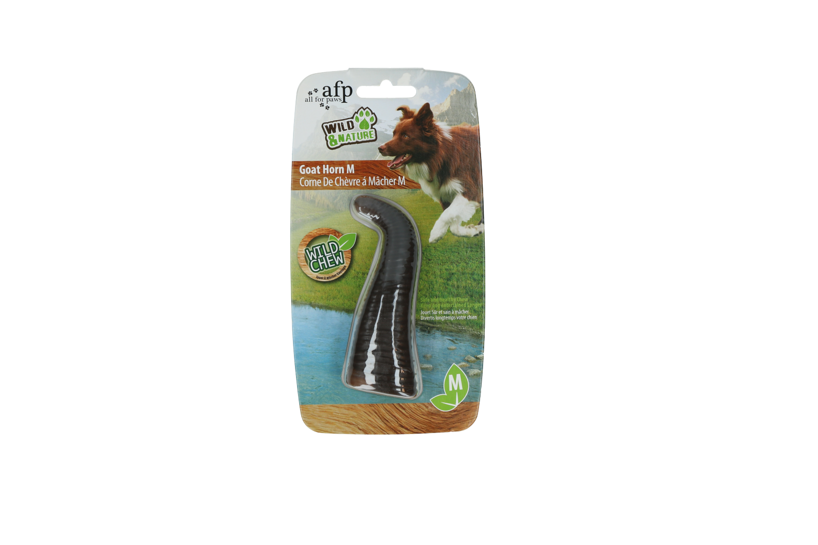 Afbeelding Afp Wild & Nature Goat Horn L door K-9 Security dogs