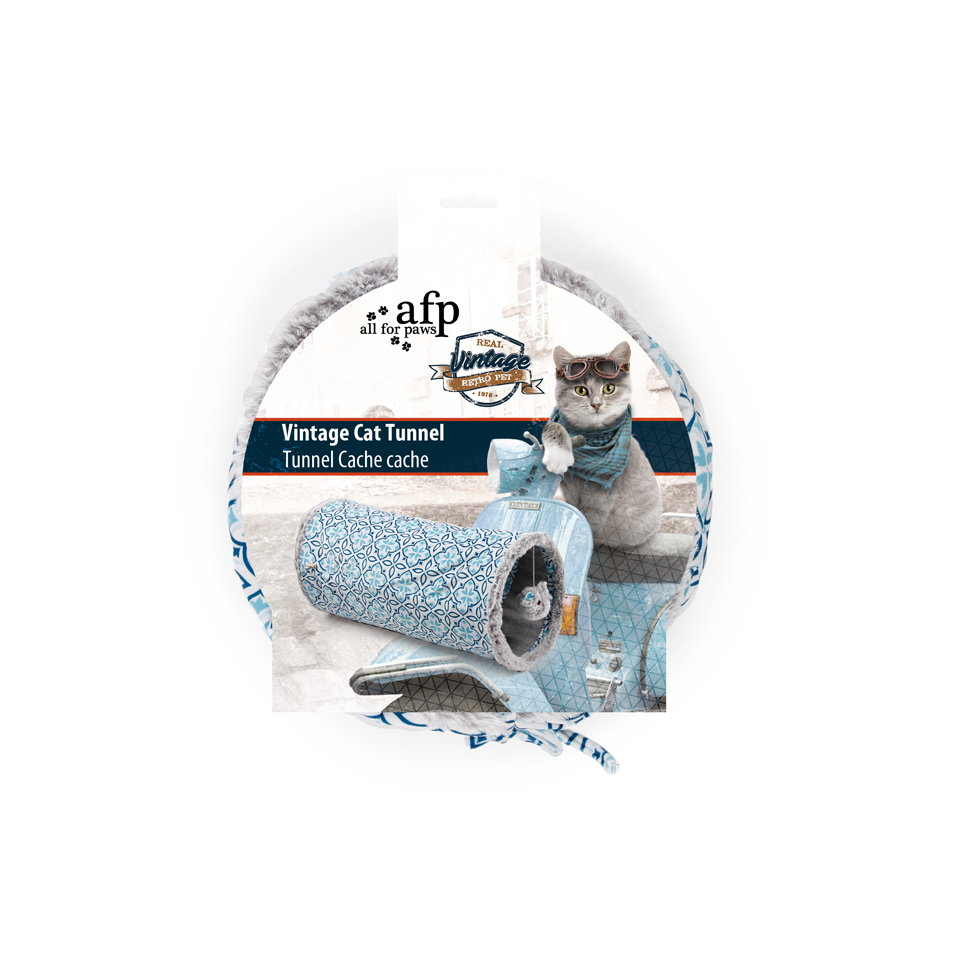 Afp Vintage-Cat Tunnel Grey