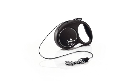 Afbeelding Flexi Black Design Cord XS door K-9 Security dogs