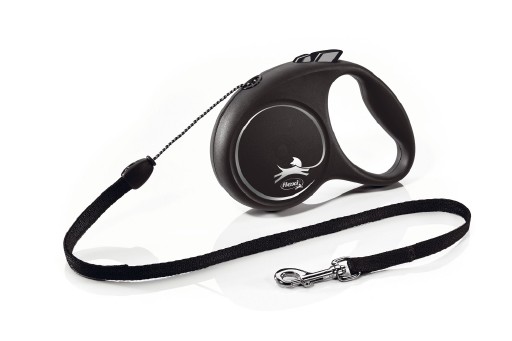 Afbeelding Flexi Black Design Cord S door K-9 Security dogs