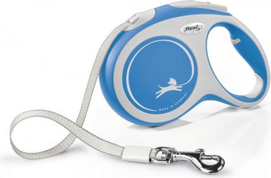 Flexi New Comfort - Hondenriem - Band - Blauw - L - 5M