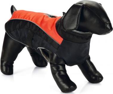Beeztees Saby - Hondenjas - Rood"Zwart - 36 cm afbeelding