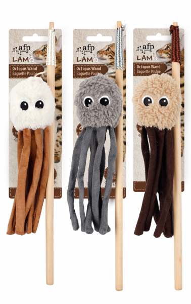 Afp Lambswool-Octupus Wand