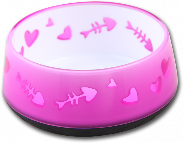 Afp Kitty Love Bowl Roze