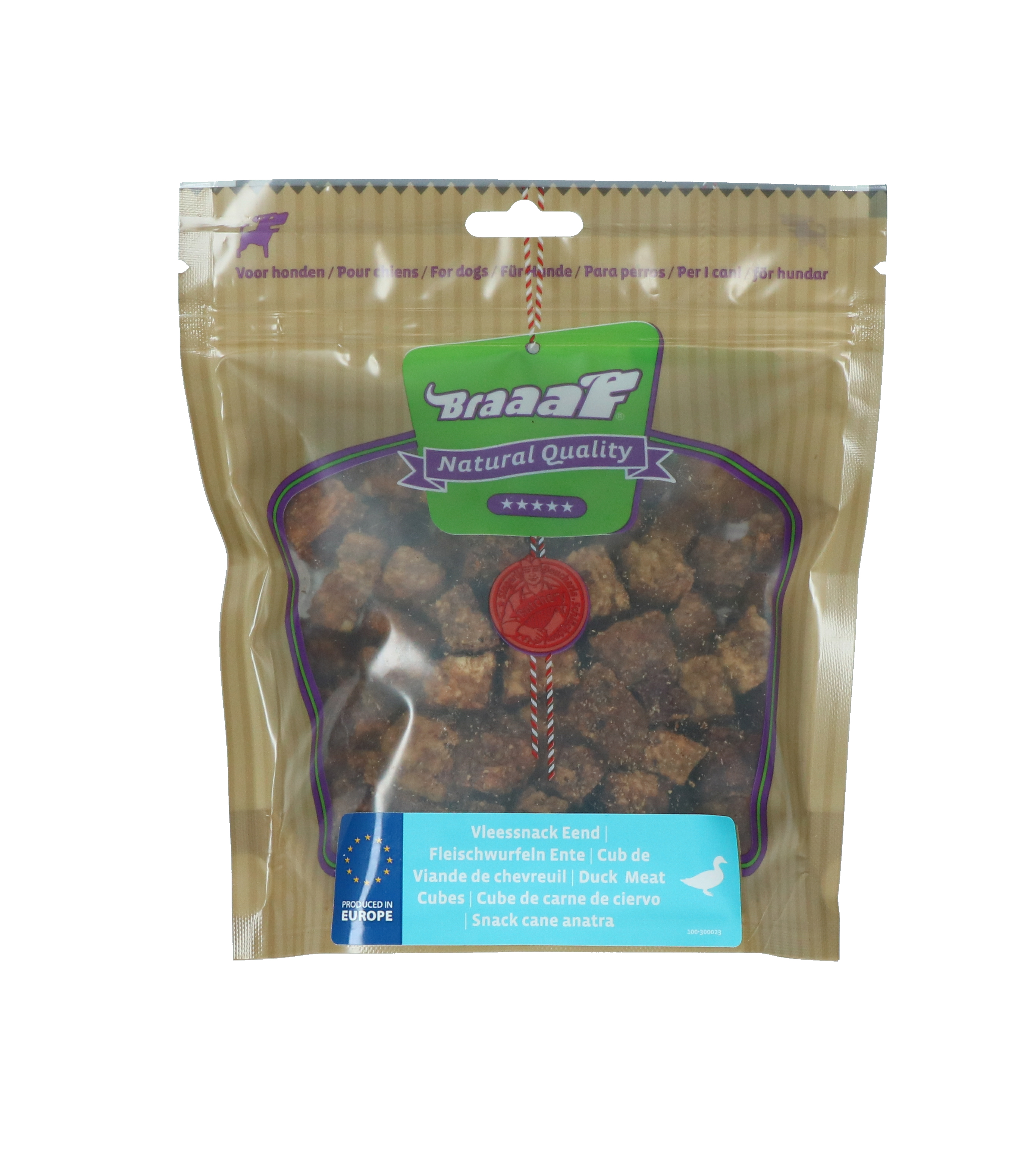 Afbeelding Braaaf Vleessnacks - Eend door K-9 Security dogs