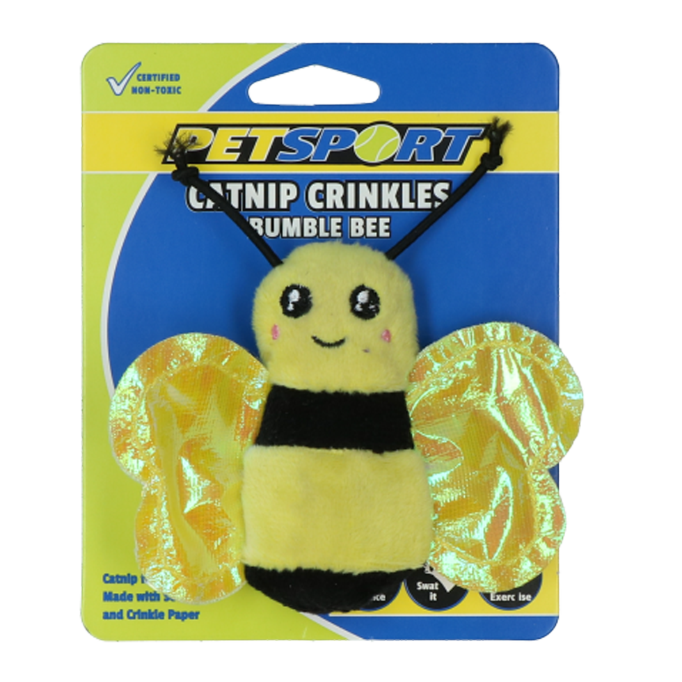 Catnip Crinkles - Bumble Bee