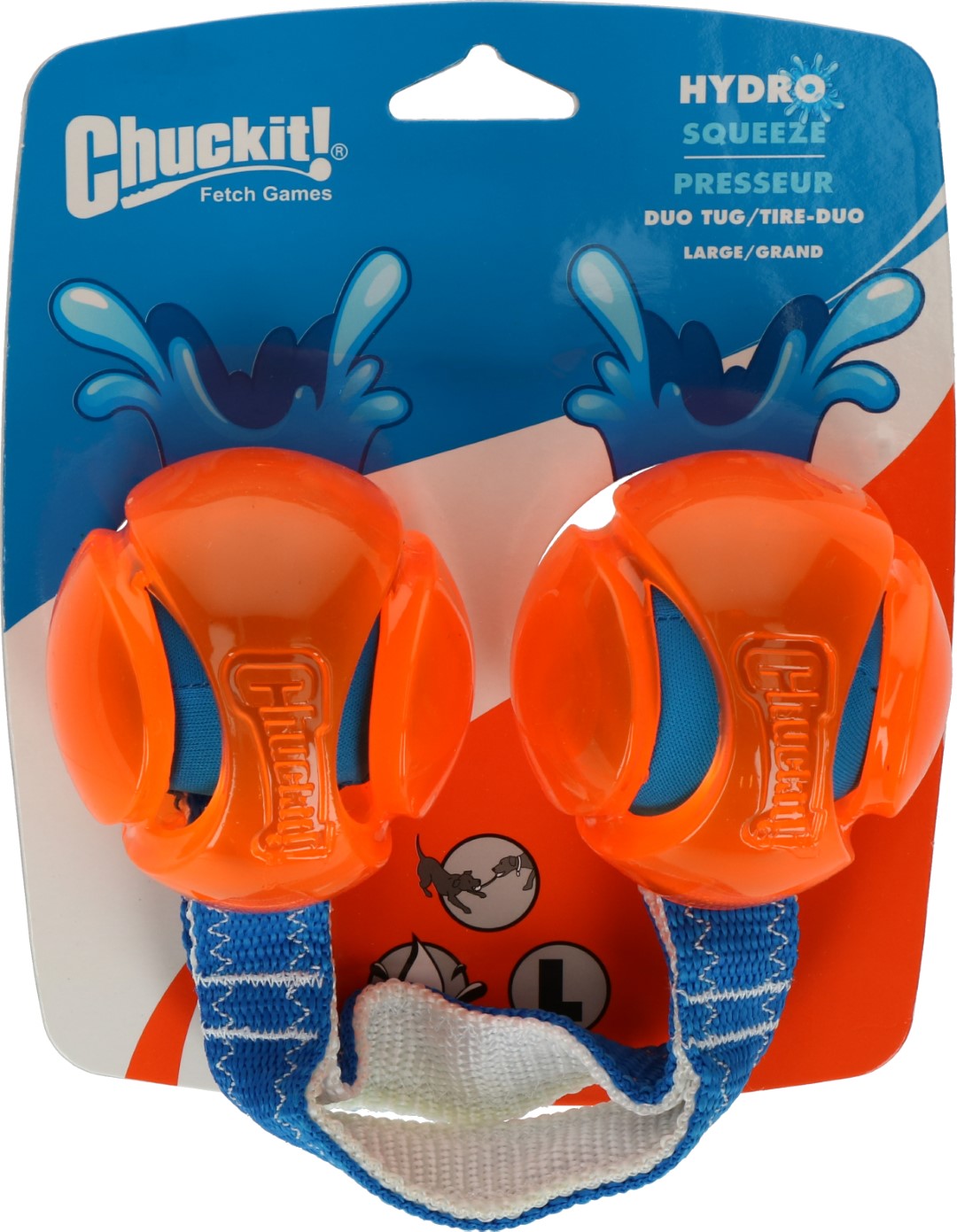 Chuckit Hydro Squeeze Duo Tug Large 7 Cm