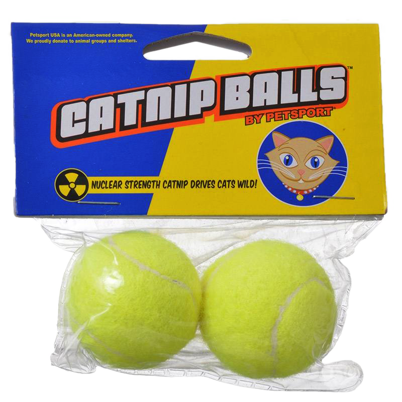 Catnip Balls Tennis Look 2-Pack