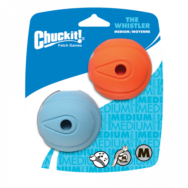 Chuckit The Whistler M 6 Cm 2 Pack