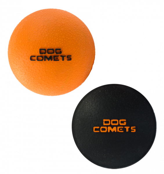 Dog Comets Ball Stardust Oranje M