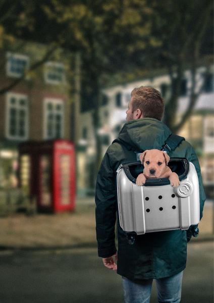 Compaws Trolley London 40 Cm Grijs