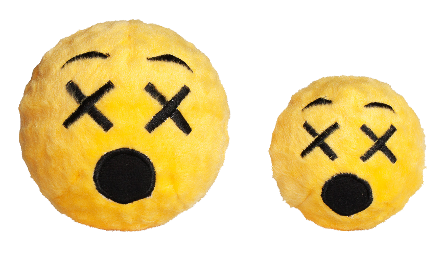 FabDog Cross Eyed Emoji Faball S