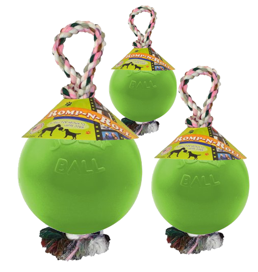 Afbeelding Jolly Ball Romp-N-Roll 15Cm Groen (Appelgeur) door K-9 Security dogs