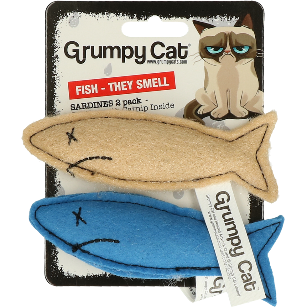 Grumpy Cat Smelly Sardines 2Pack