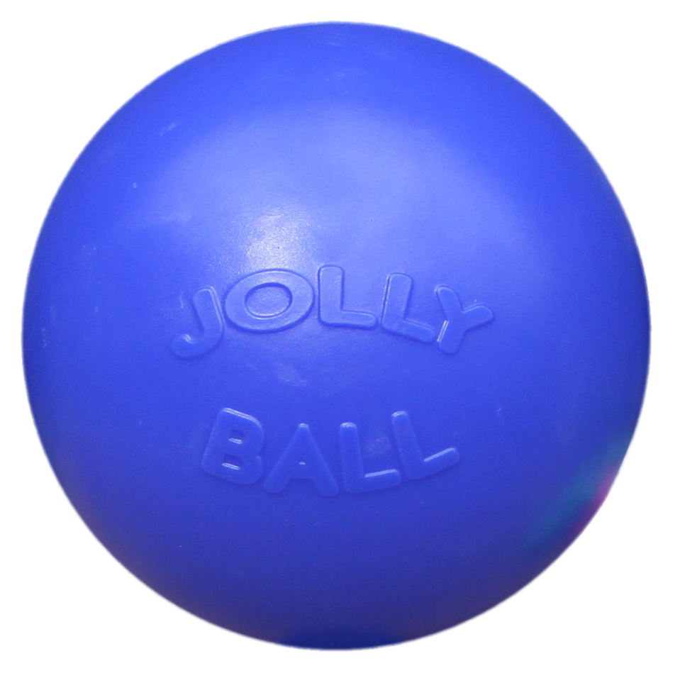 Afbeelding Jolly Ball Push and Play Medium (25 cm) hond Blauw door K-9 Security dogs