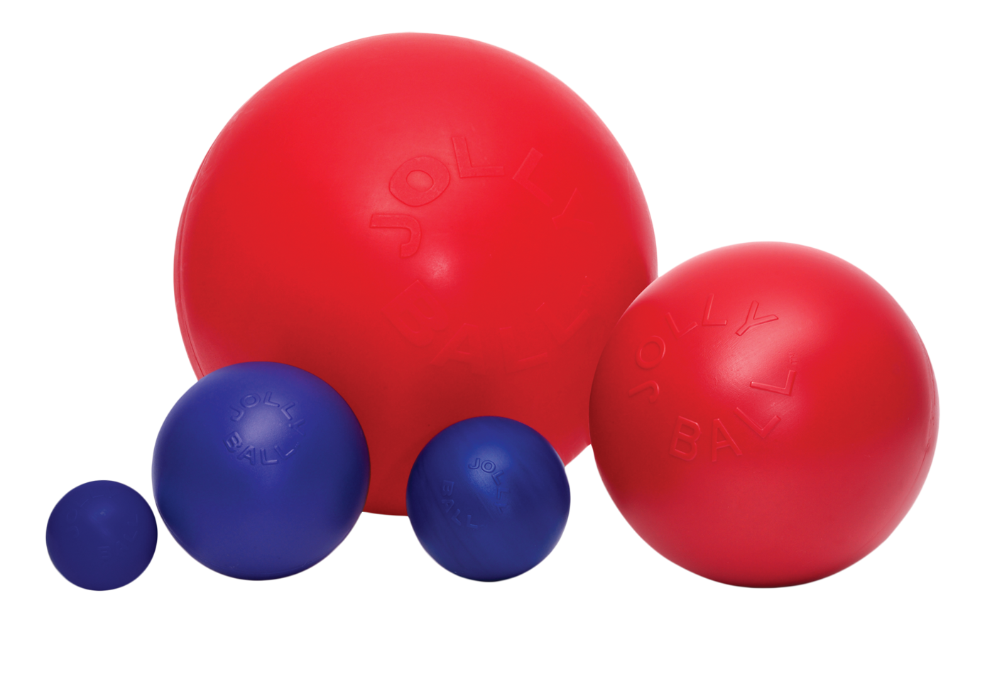 Jolly Ball Push and Play Large (35 cm) hond Rood