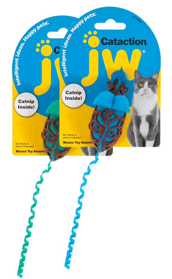 Afbeelding JW Cataction Black and White Bird Toy door K-9 Security dogs