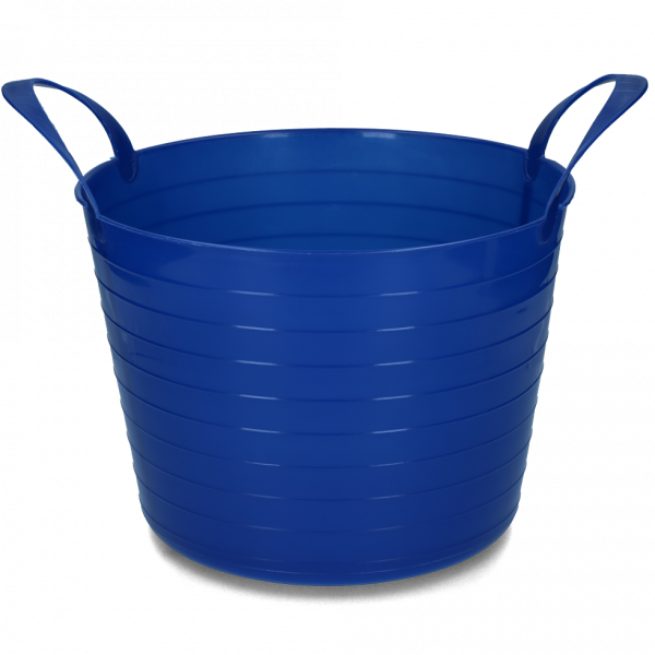 Emmer V-Trug Flexi Blauw 40 L