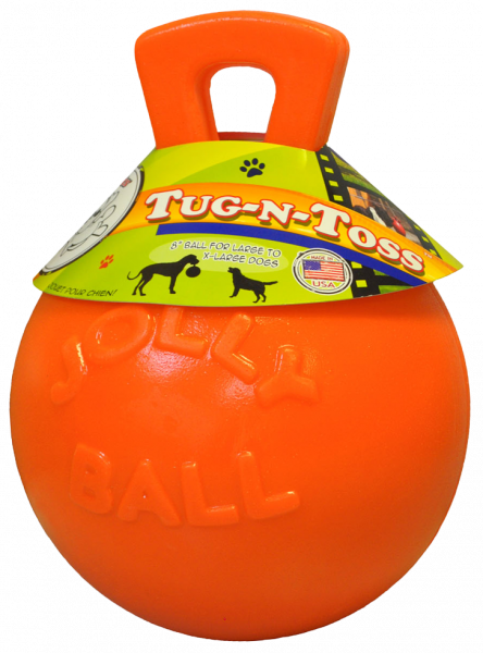 Jolly Tug-N-Toss 20 Cm Oranje (Vanillegeur)