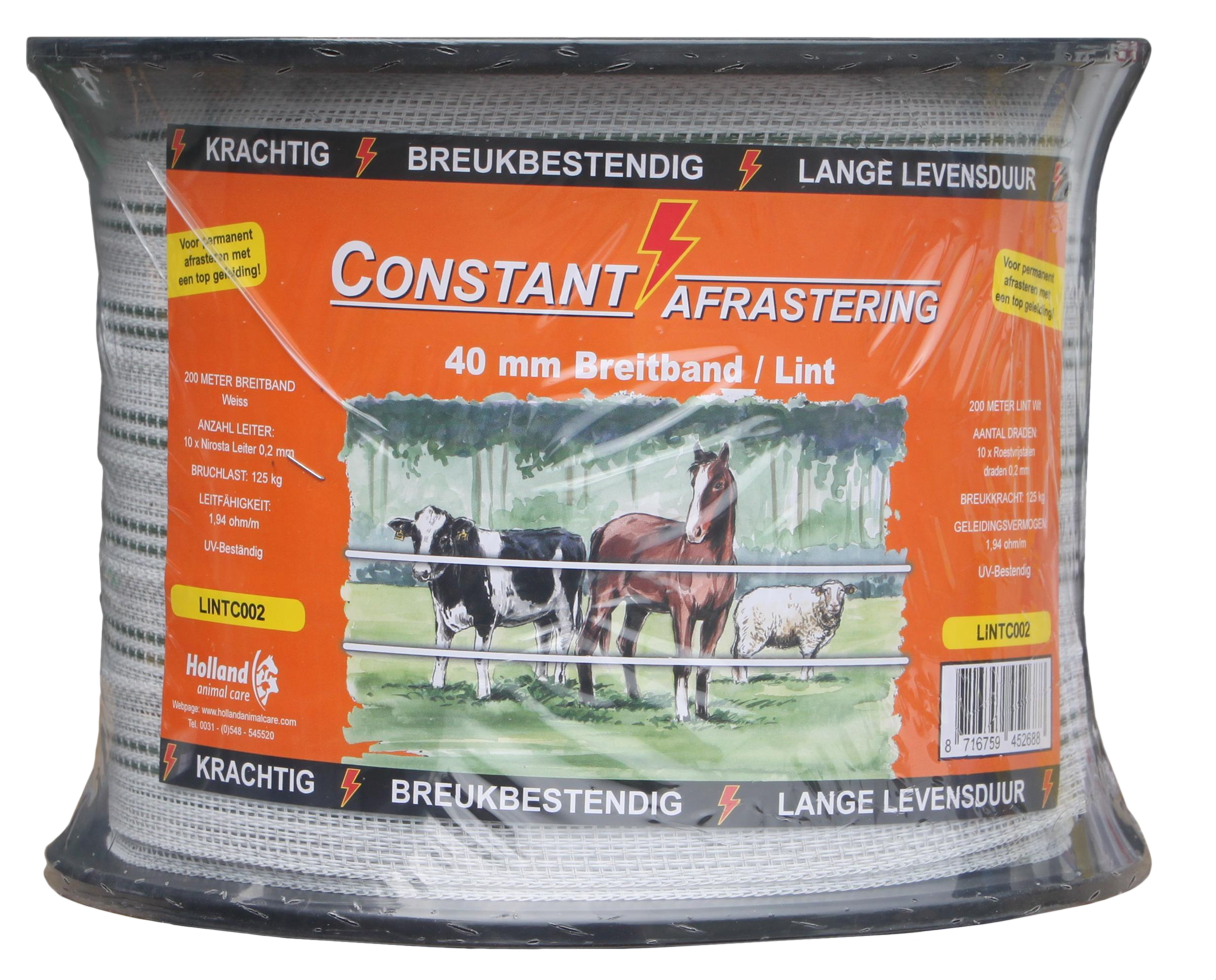 Afbeelding Hofman Lint Excellent Constant 200 m / 40 mm wit door K-9 Security dogs