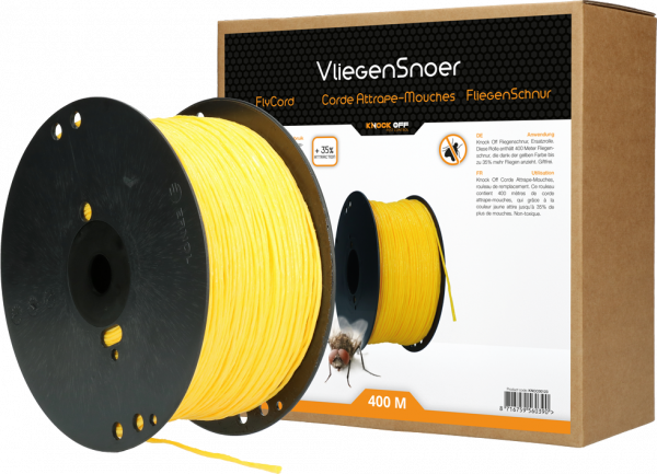 Knock Off Vliegensnoer Vervangingsrol 400 M