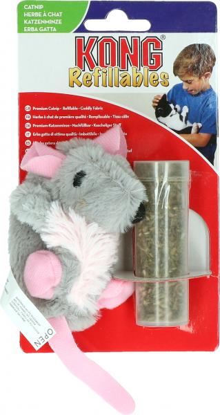 Kong Cat Refillable Catnip Rat