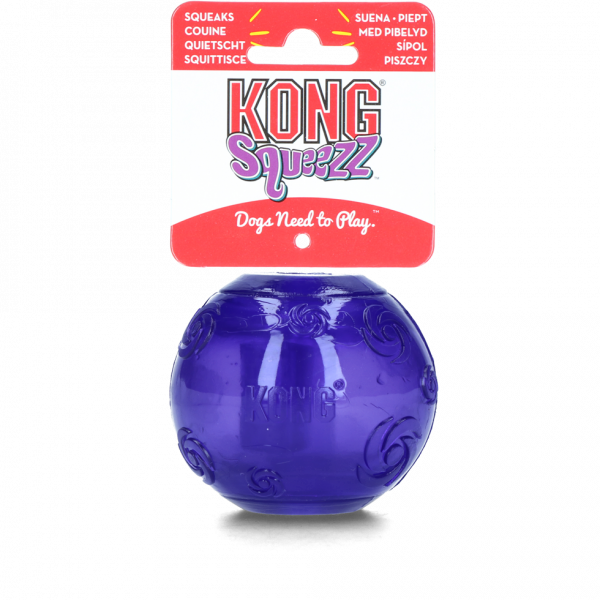 Kong Squeezz Ball Assorted Lg
