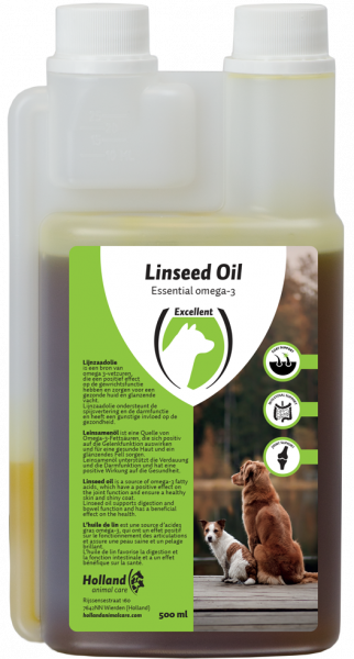 Linseed Oil (Lijnzaadolie) Voor Honden