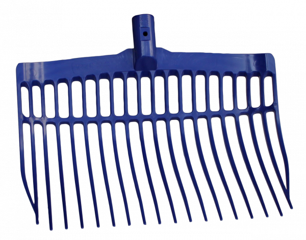 Mestvork Kunststof Blauw Zonder Steel
