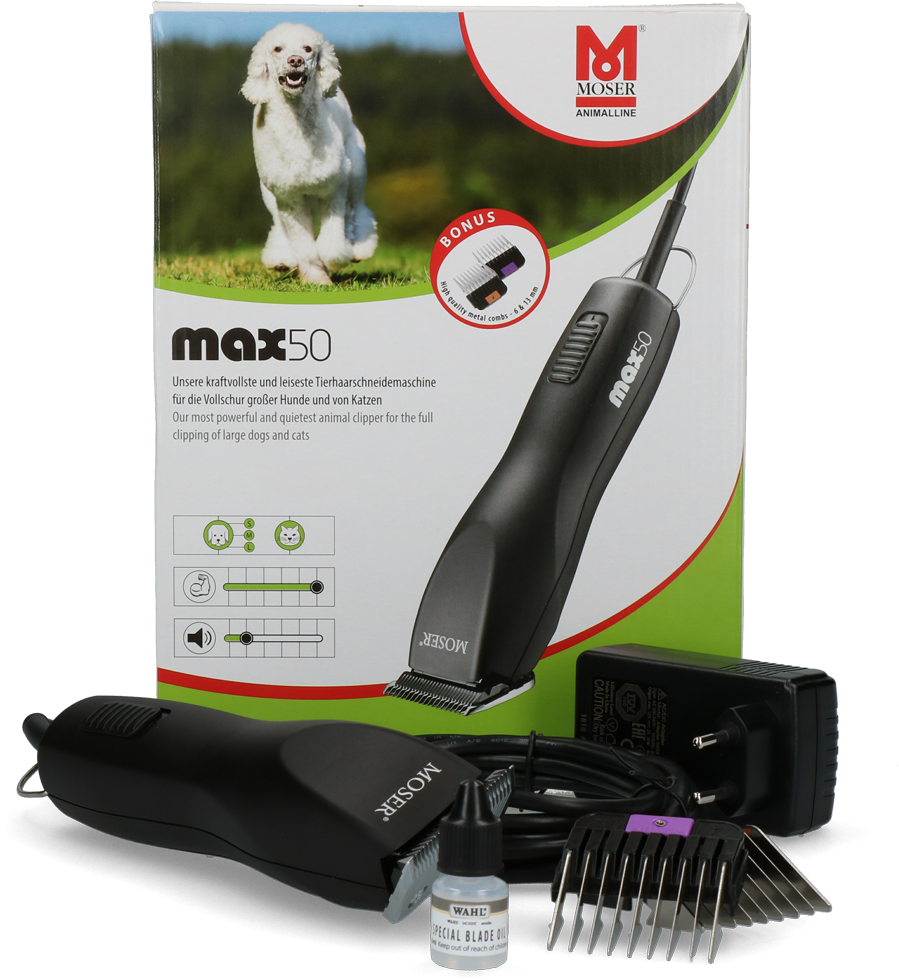 Afbeelding Moser Max 50 Tondeuse door K-9 Security dogs