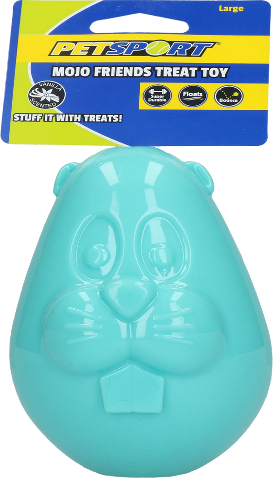 Afbeelding Mojo Friends Treat Ball Large Beaver door K-9 Security dogs